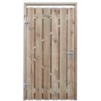 Grenen tuindeur/tuinpoort 120 x 195 cm compleet, Tuin en Terras, Tuinpoorten, Ophalen, Nieuw, Draaipoort, .