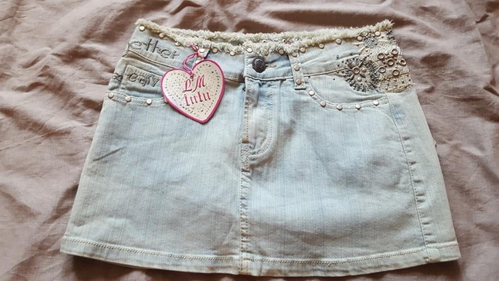 Rok Blauw Merk Lulu Maat M, Kleding | Dames, Rokken, Maat 38/40 (M), Zwart, Ophalen of Verzenden, Zo goed als nieuw