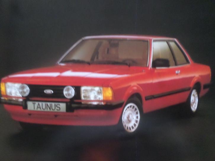 Ford Taunus 1980 Brochure, Boeken, Auto's | Folders en Tijdschriften, Zo goed als nieuw, Ford, Ophalen of Verzenden
