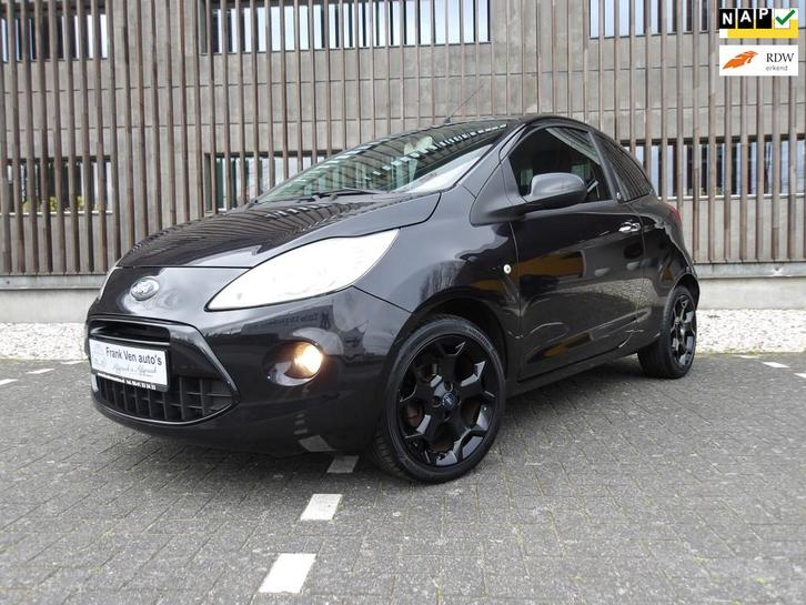 Ford Ka 1.2 Metal Black Edition AIRCO/2e eigenaar/16inch LM/, Auto's, Ford, Bedrijf, Te koop, Ka, ABS, Airbags, Airconditioning