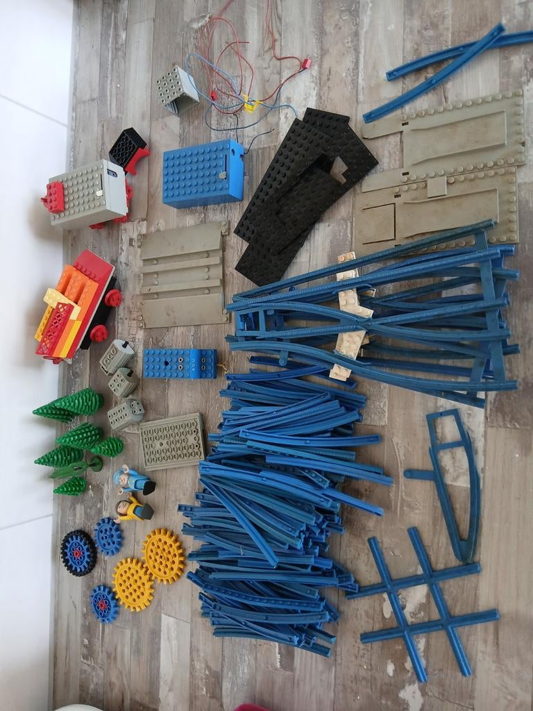Grote partij LEGO Duplo en LEGO Trein onderdelen, Ophalen of Verzenden, Gebruikt, Overige typen