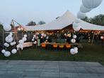Stretch tent te huur, Ophalen of Verzenden, 8 meter of meer, 6 meter of meer, Overige typen