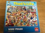 Puzzel 1000  That’s Life, Ophalen of Verzenden, 500 t/m 1500 stukjes, Zo goed als nieuw