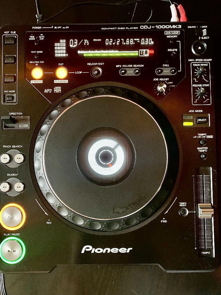 PIONEER CDJ-1000 mk3, Ophalen of Verzenden, Gebruikt, Draaitafel, Pioneer