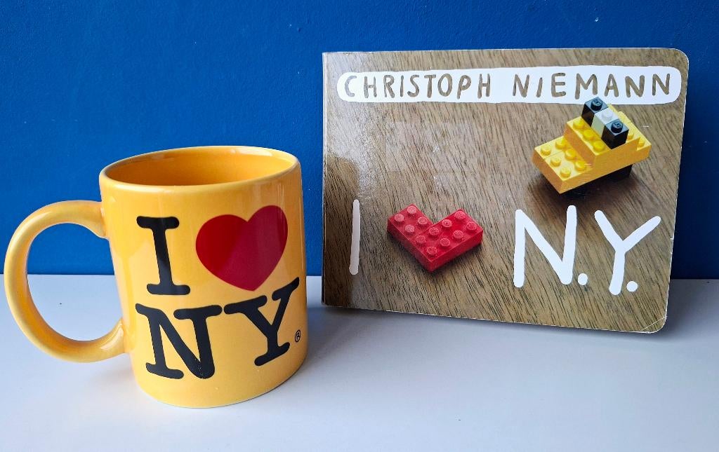 I ️ N.Y./boek Christoph Niemann & mok /LEGO, Boeken, Ophalen of Verzenden, Gelezen, Verhalen