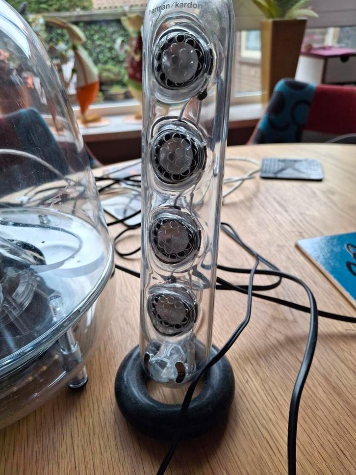 Harman/Kardon SoundSticks III 2.1 Speakersysteem, Audio, Tv en Foto, Luidsprekers, Gebruikt, Complete surroundset, Minder dan 60 watt