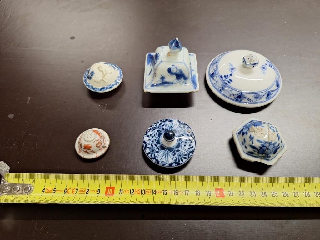 Oude deksels kangxi, meissen?, Antiek en Kunst, Antiek | Porselein, Ophalen of Verzenden