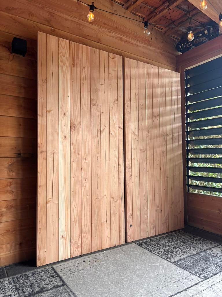 buitendeur/poortdeur/douglas/kozijnen OP MAAT, Ophalen of Verzenden, Nieuw, Hout, Buitendeur