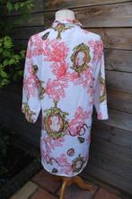 Doorknoopjurk gekleurd Antica Sartoria mt L Vaste prijs, Kleding | Dames, Overige kleuren, Maat 42/44 (L), Ophalen of Verzenden