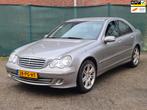 Mercedes-Benz C-klasse 180 K. Elegance *6-bak / Leder* NL, 1385 kg, Achterwielaandrijving, Zwart, 1796 cc