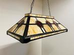 Tiffany hanglamp - Gebruikt - Glas en Metaal, Ophalen, Gebruikt, Glas, Tiffany, Art Deco