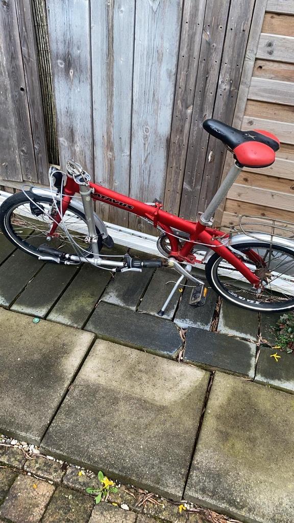 Batavus vouwfiets, Fietsen en Brommers, Gebruikt, Versnellingen, Batavus, Ophalen of Verzenden