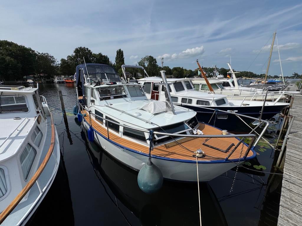 Mooie Motorkruiser 9.80m, 4 personen, Ophalen, Gebruikt, Staal, Binnenboordmotor