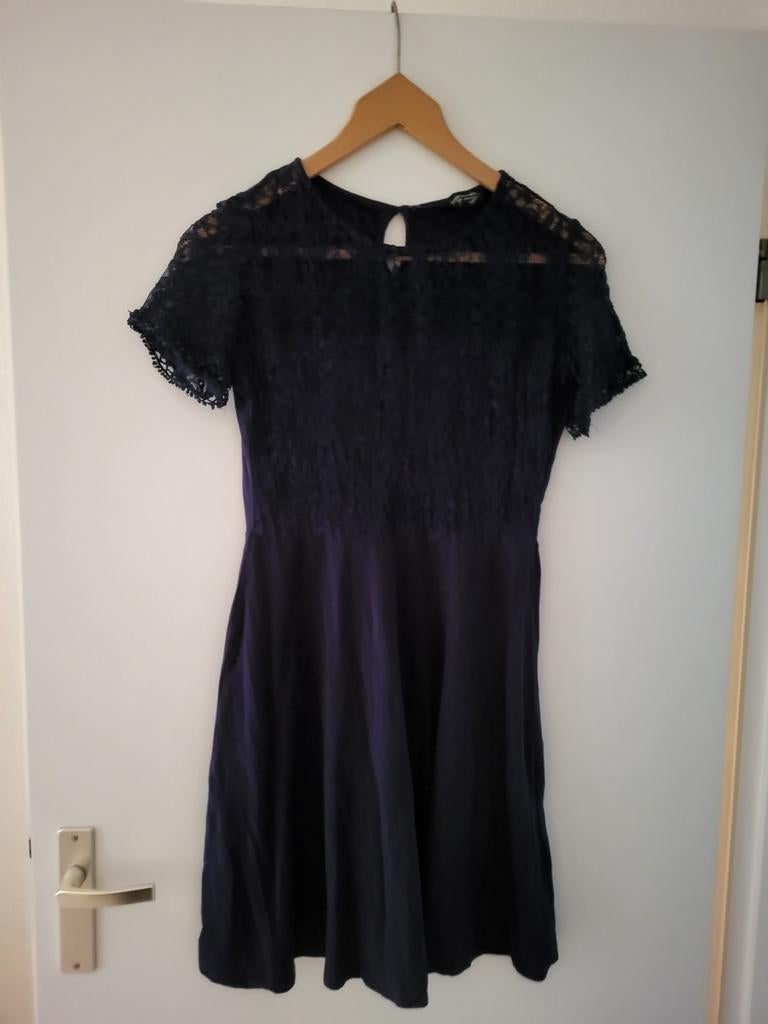 Dorothy Perkins donkerblauwe jurk - mt 40, Kleding | Dames, Maat 38/40 (M), Blauw, Ophalen of Verzenden, Zo goed als nieuw