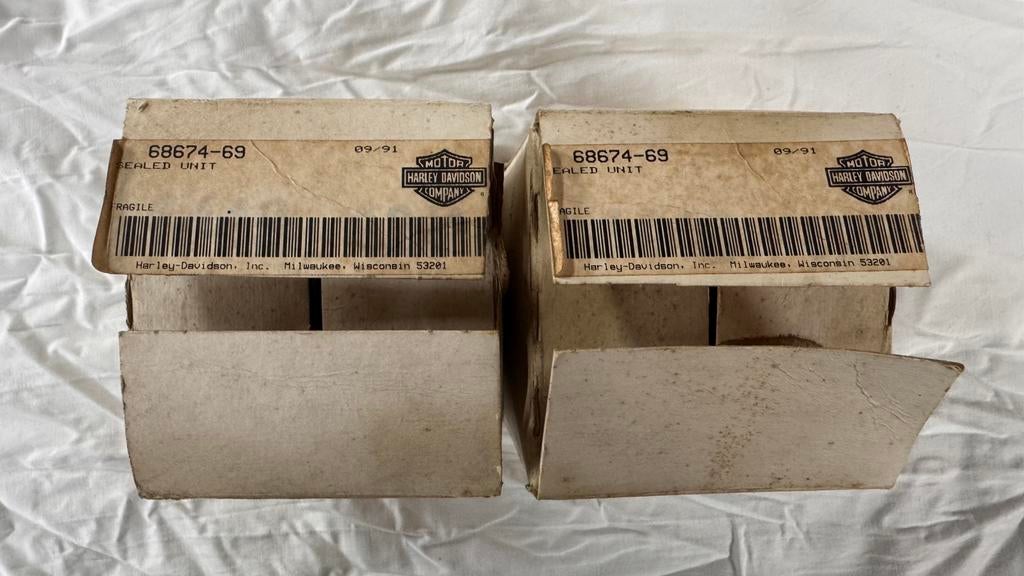 Harley-Davidson sealed beam passing lamps, Ophalen of Verzenden, Nieuw