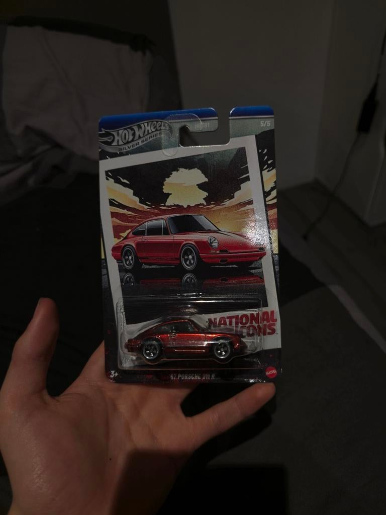 Hot Wheels '87 Porsche 911 R Silver Series Chase, Ophalen, Zo goed als nieuw, Auto, Overige merken