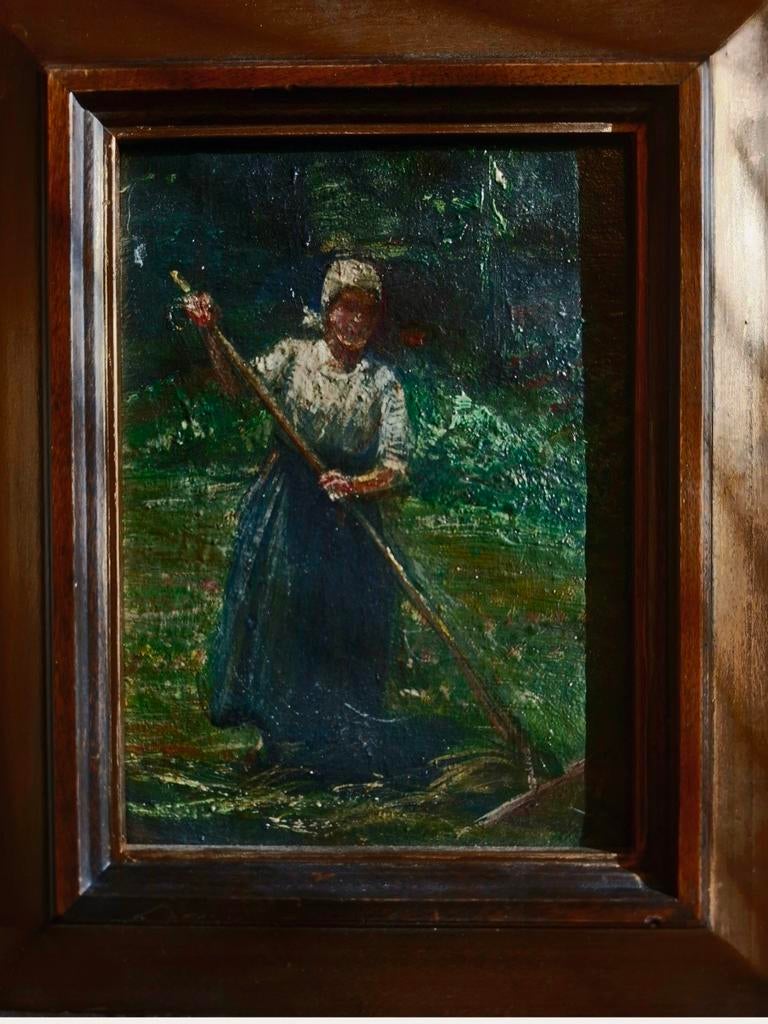 Schilderij,  Haagse School,, Ophalen of Verzenden