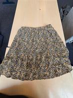 Zwarte bloemenprint rok met ruches, Kleding | Dames, Ophalen, Zwart, Maat 36 (S), LIMITED EDITION