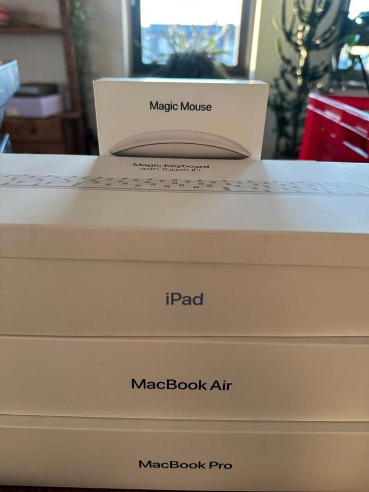 lege macbook ipad doosjes, Computers en Software, Overige Computers en Software, Zo goed als nieuw, Ophalen of Verzenden