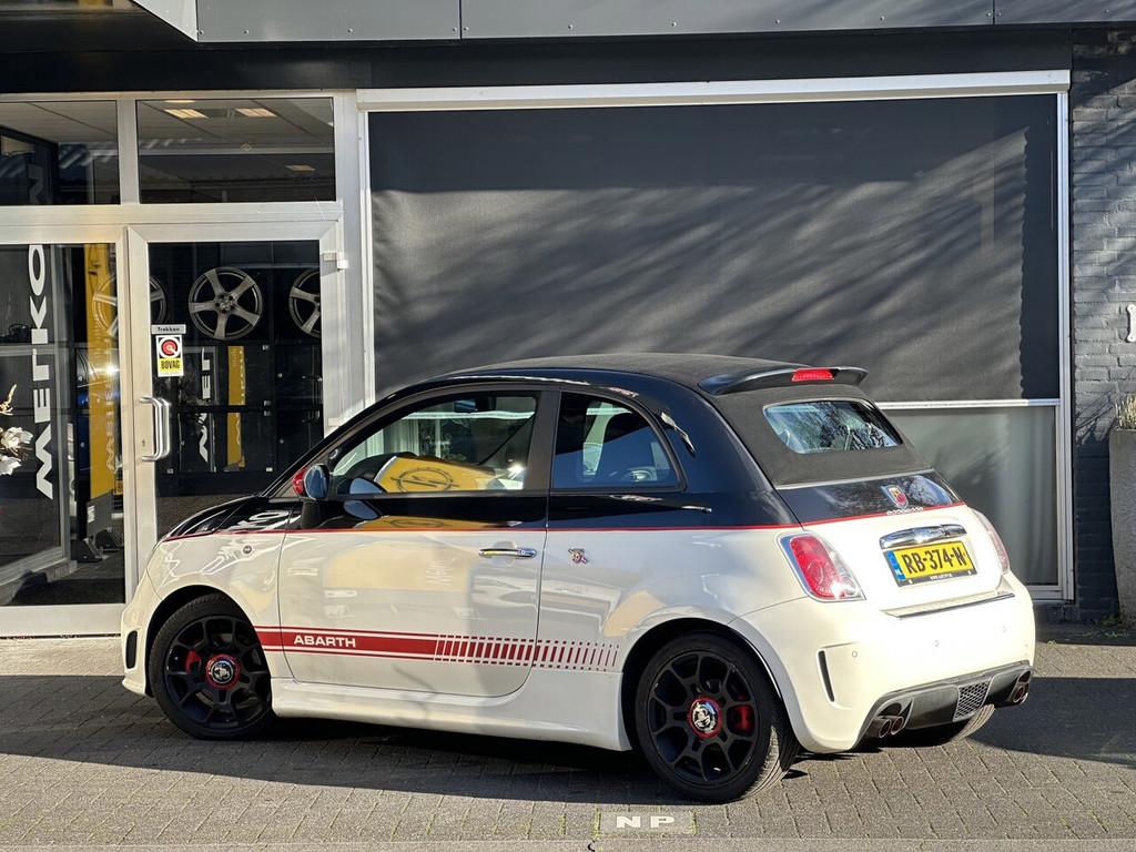 Fiat 500 Abarth 1.4 T-Jet Competizione 161 PK / CABRIO / CLI, Auto's, Fiat, Euro 5, 15 km/l, Gebruikt, 4 cilinders
