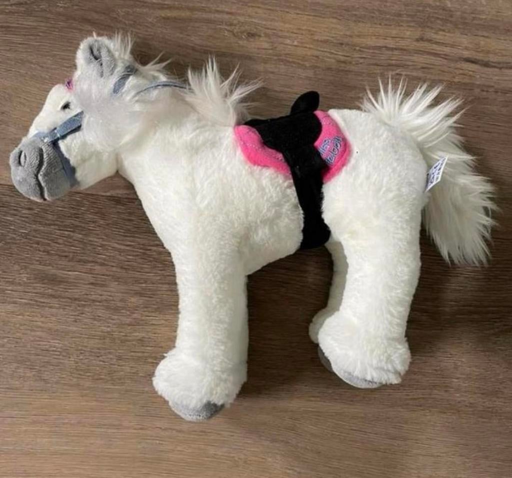 Paarden knuffel Miss Melody zgan, Ophalen of Verzenden, Zo goed als nieuw, Paard