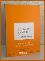 Loewe Agua de Loewe Miami Beach niche parfum sample proefje, Verzenden, Nieuw