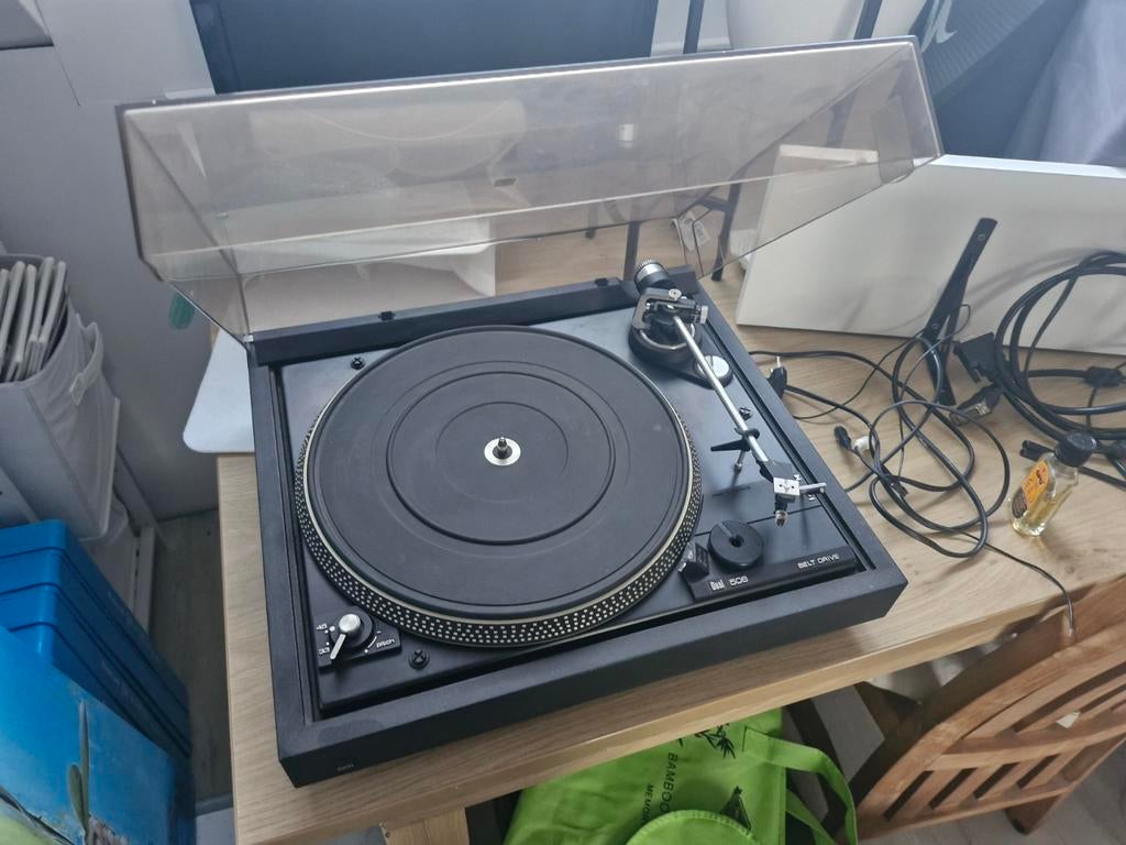 Dual 506 Belt Drive Platenspeler - Vintage Audio, Ophalen, Gebruikt, Pitch-regelaar, Platenspeler