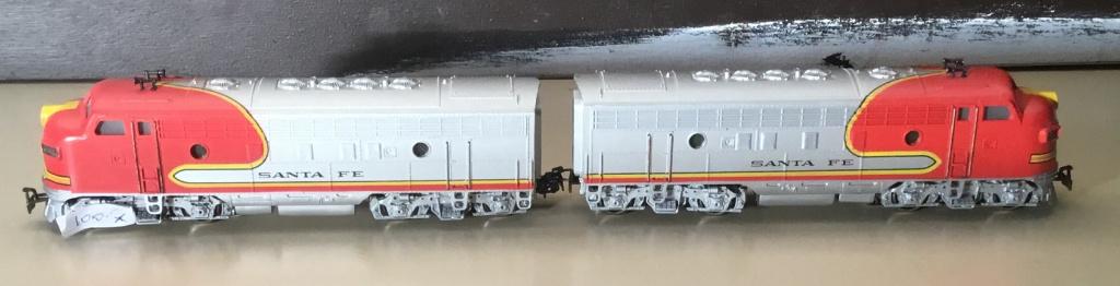 Märklin H0 # 3060+4060 DIESEL LOK set SANTA FE excellent, Wisselstroom, Gebruikt, Locomotief, Ophalen of Verzenden