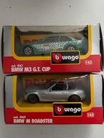 1/43 Bburago BMW M3 en M Roadster, Ophalen of Verzenden, Auto, Overige merken