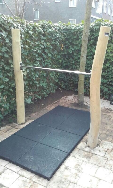 ROBINIA DUIKELREK ENKEL kukelrek rekstok trapeze duikelstang, Ophalen, Nieuw