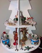 Vintage kerstbal ornament; muziekinstrumenten, Diversen, Kerst, Ophalen of Verzenden