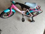Corvino kinderfietsje roze/blauw 12 inch, Ophalen, Gebruikt, Minder dan 16 inch