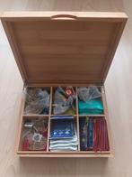 Theedoos hout Pukka. 6vakken Theezakjes niet inbegr.23x19x7h, Ophalen, Theezakje(s)