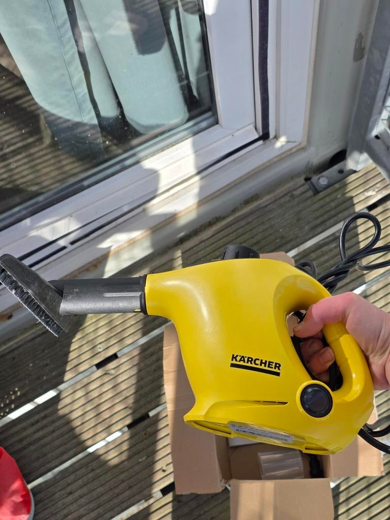 Kärcher SC1 SET stoomreiniger, Ophalen of Verzenden, Nieuw, Schrobmachine
