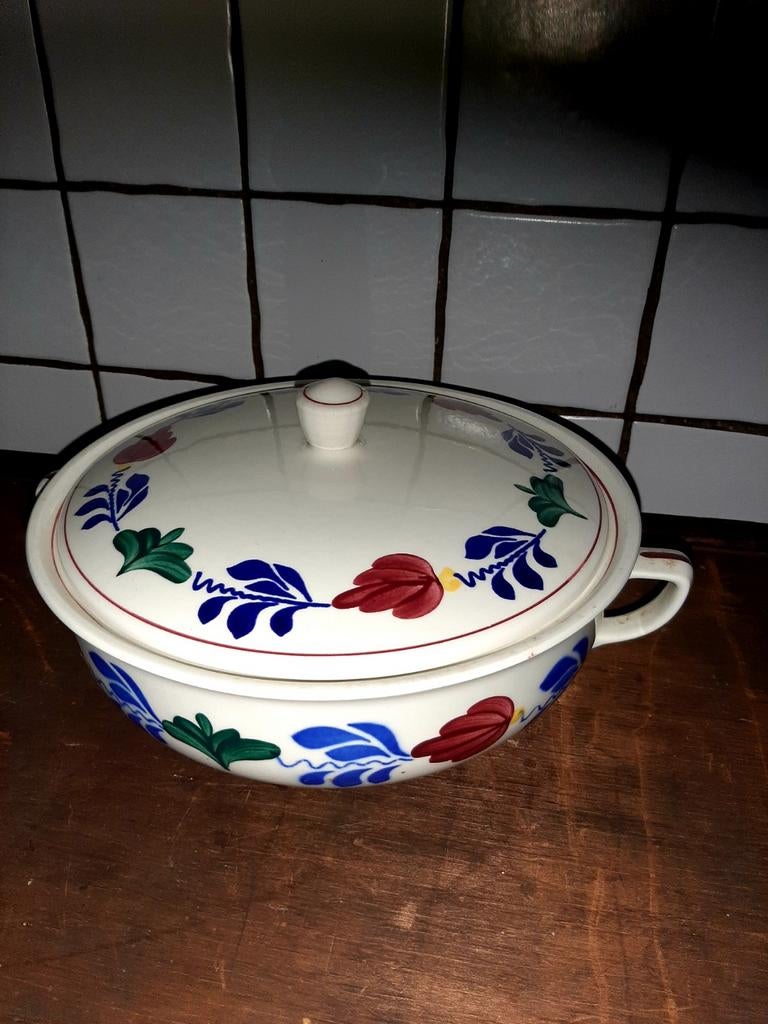 Dekschaal Boerenbont, Ophalen of Verzenden, Aardewerk, Boerenbont, Schaal of Schalen