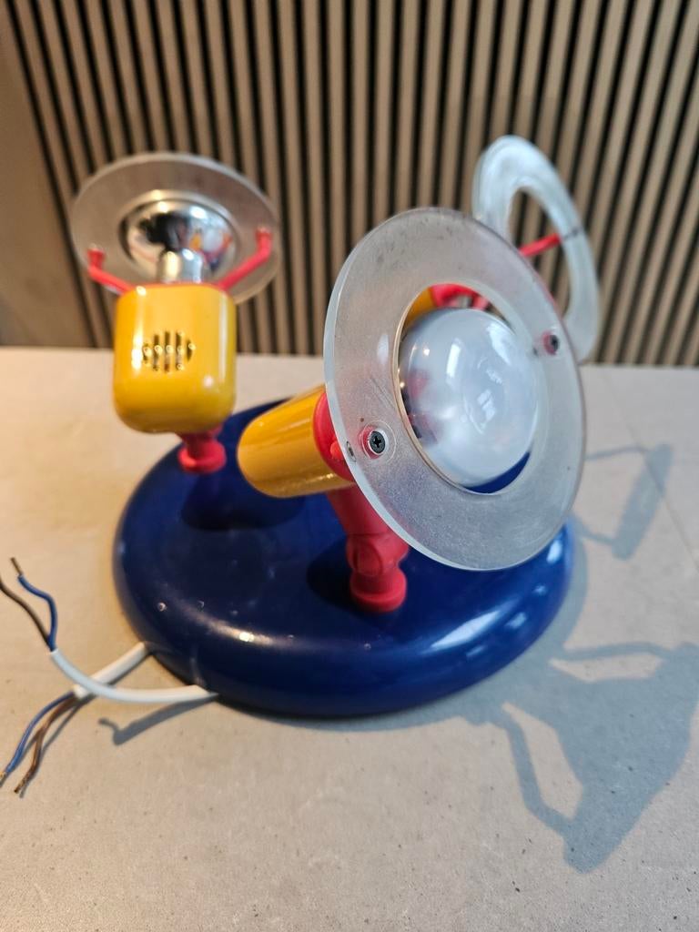 Memphis Stijl Plafondlamp Happylight Jaren 80, Ophalen of Verzenden