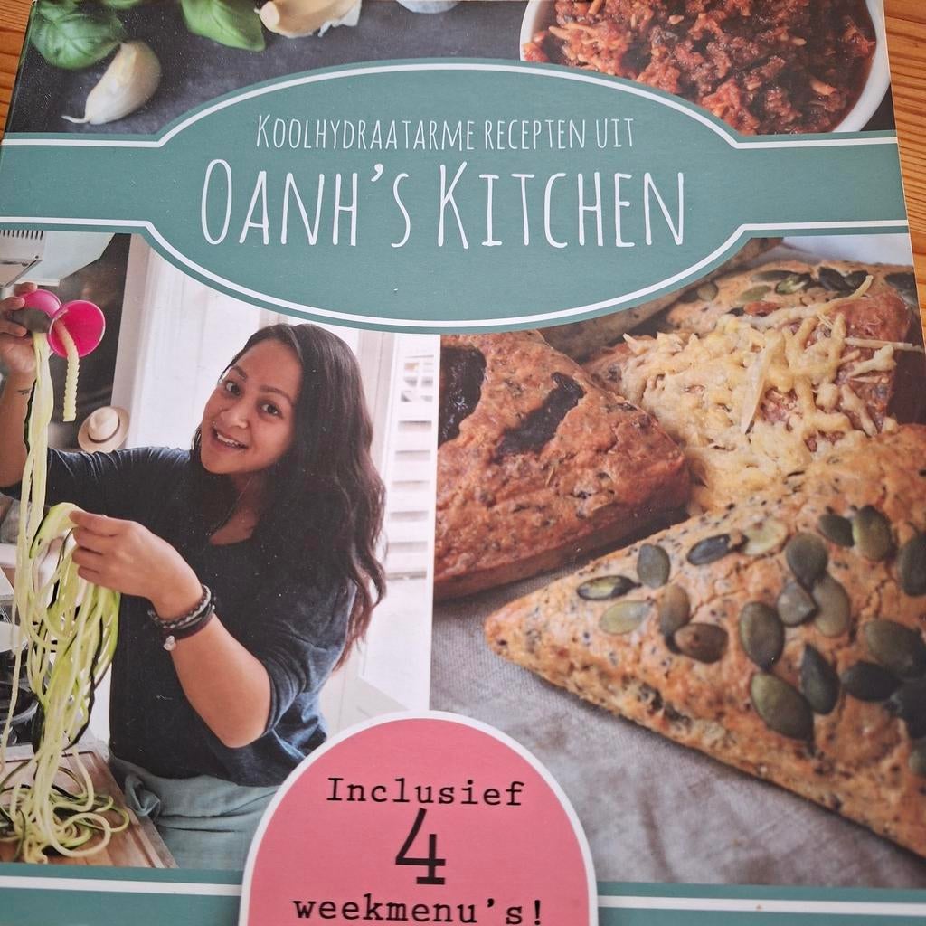 Koolhydraatarme recepten uit OANH'S  KITCHEN, Boeken, Ophalen of Verzenden, Zo goed als nieuw