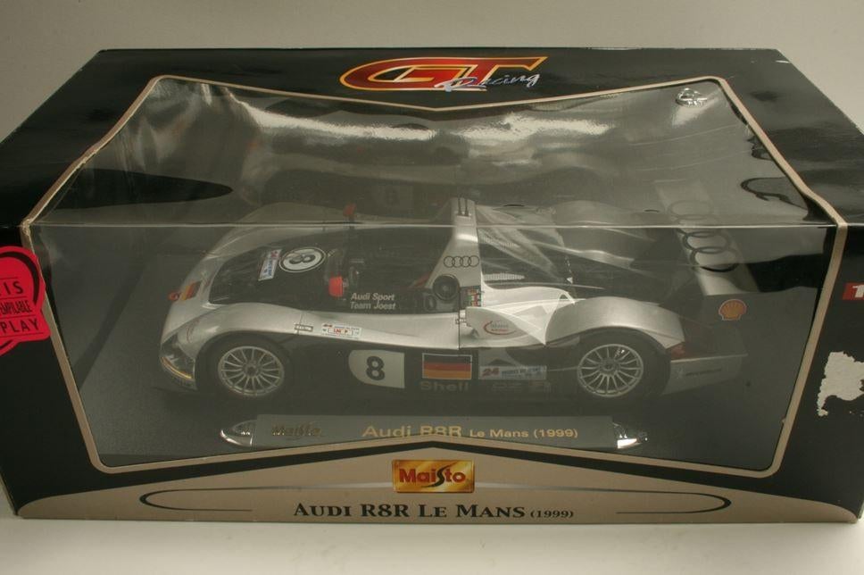 Maisto 1:18 - Voiture miniature - Audi R8R - Le Mans 1999 - Catawiki