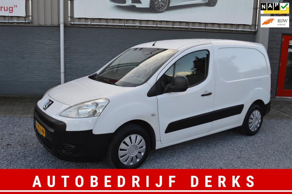 Peugeot Partner 120 1.6 HDI L1 XT Airco Grijs Kenteken Jaar, Auto's, Bestelauto's, Voorwielaandrijving, Euro 5, Stof, Gebruikt