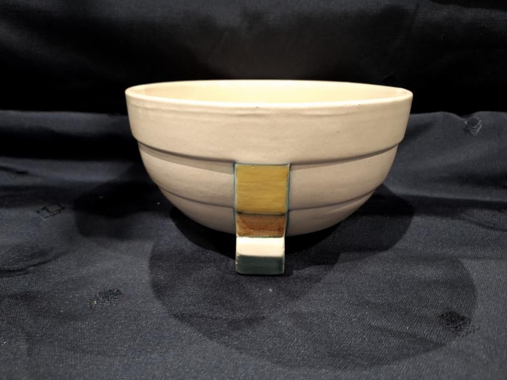 Velsen  blokjes schaal op drie poten, Antiek en Kunst, Ophalen