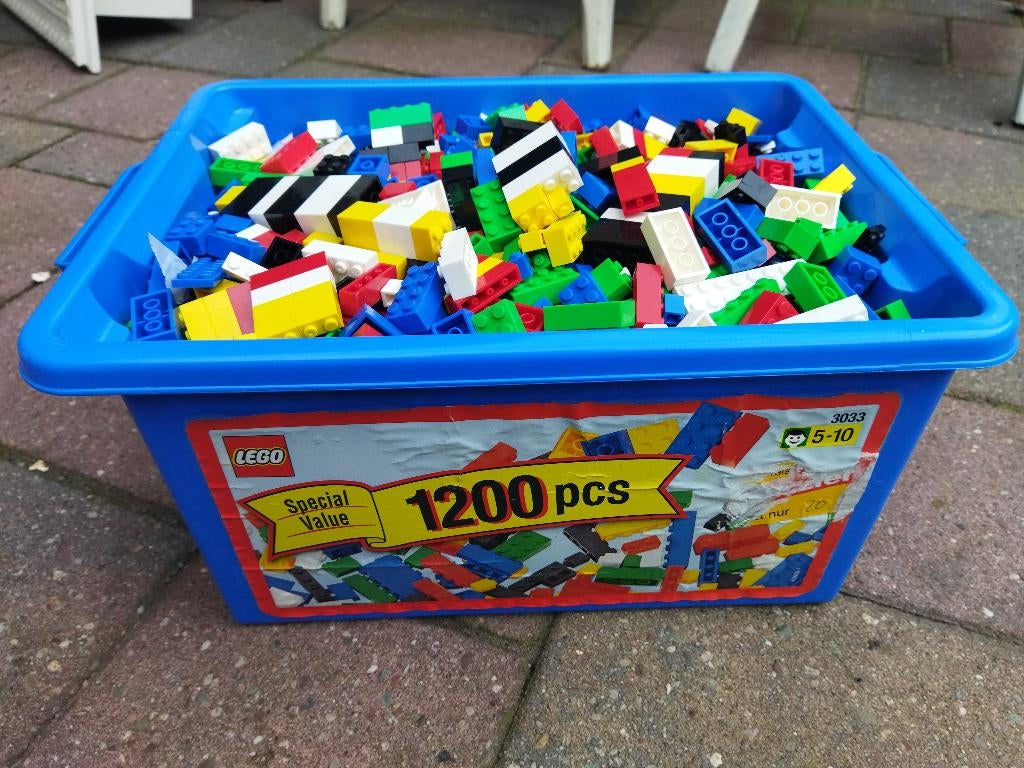 Grote Bak Met Lego, Lego, Ophalen of Verzenden, Zo goed als nieuw, LEGOLAND