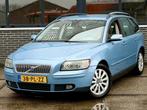 Volvo V50 2.4 Momentum |Airco |CruiseC |Nieuwe APK, Stof, Gebruikt, 700 kg, Blauw