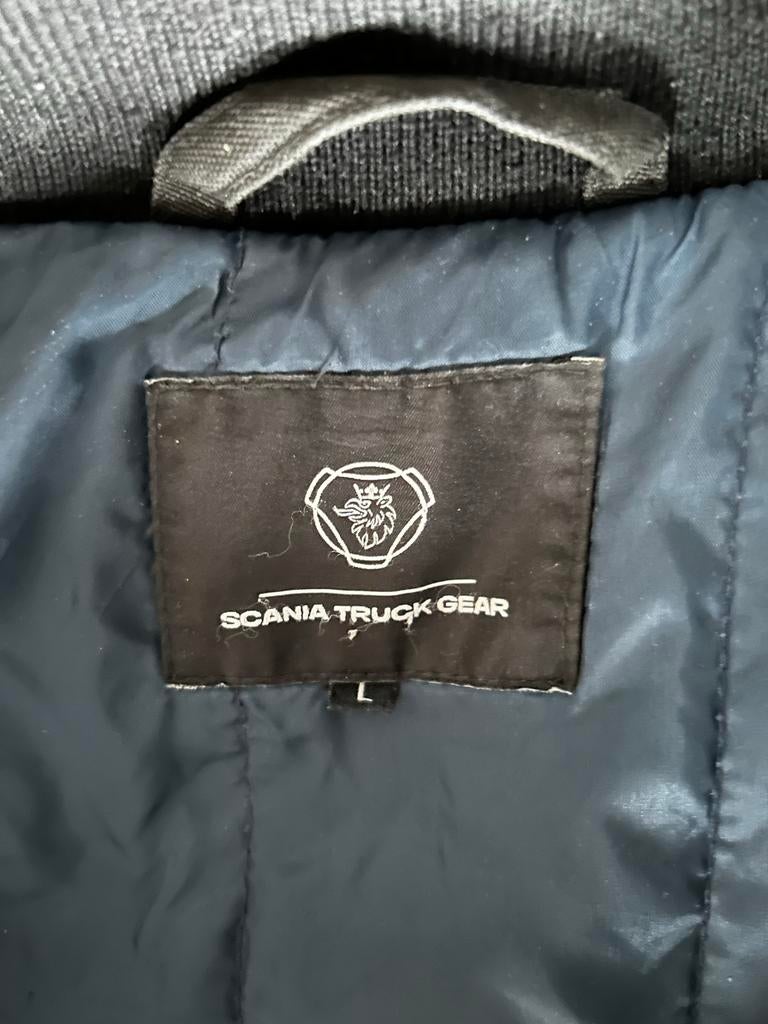Scania jas, Kleding | Heren, Ophalen of Verzenden, Gedragen, Maat 52/54 (L), Zwart
