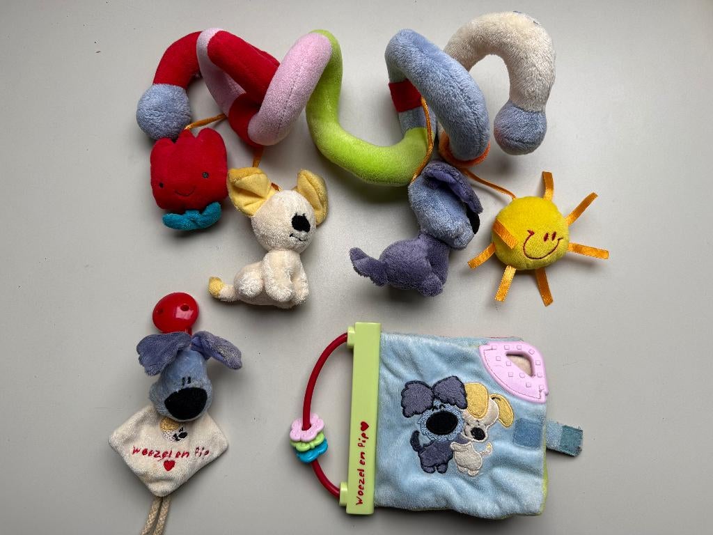 Woezel & Pip babyspeelgoed, Kinderen en Baby's, Speelgoed | Babyspeelgoed, Ophalen of Verzenden, Zo goed als nieuw, Rammelaar