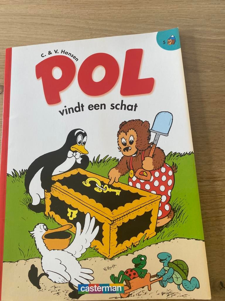 R. van de Weijer - Pol vindt een schat, Boeken, Stripboeken, Eén stripboek, Ophalen, Zo goed als nieuw, R. van de Weijer; C. Hansen; V. Hansen