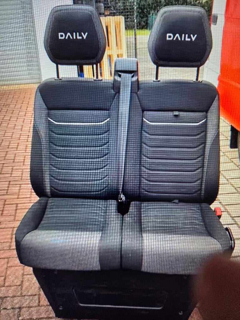 Iveco Daily 2 pers zitbankje Nieuw 2026, Auto-onderdelen, Interieur en Bekleding, Ophalen, Nieuw, Overige automerken