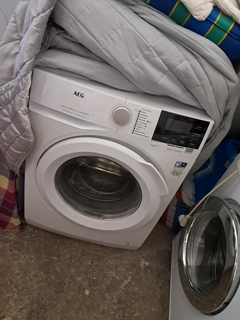 Overcompleet wasmachine AEG 8 kilo 1400 toeren, Witgoed en Apparatuur, Wasmachines, Ophalen, 1200 tot 1600 toeren, 8 tot 10 kg