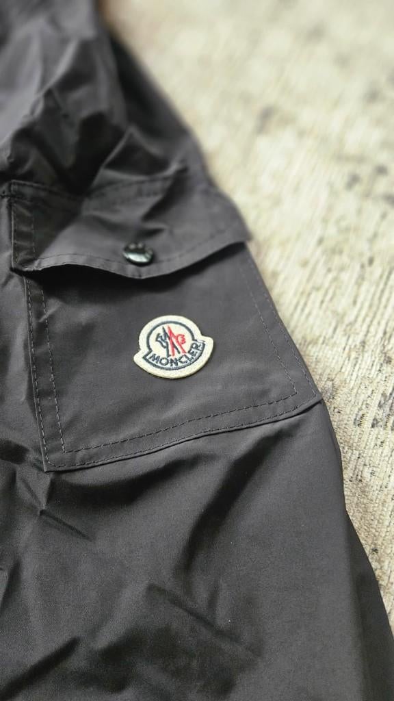 Moncler windbreaker, Kleding | Heren, Jassen | Zomer, Onbekend, Maat 48/50 (M), Zwart, Nieuw
