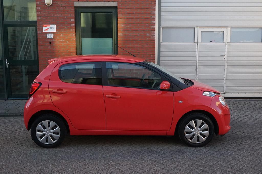 Citroen C1 1.0 e-VTi Feel Airco, Bleutooth Cruise, Voorwielaandrijving, Euro 5, Stof, Gebruikt