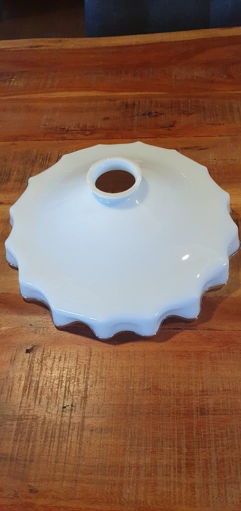 Lampenkap melkglas, Ophalen of Verzenden